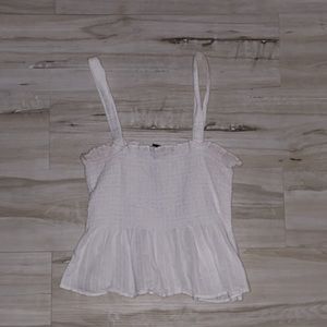 White crop top